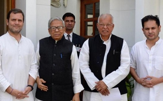 Tripura Congress leaders meet Rahul Gandhi